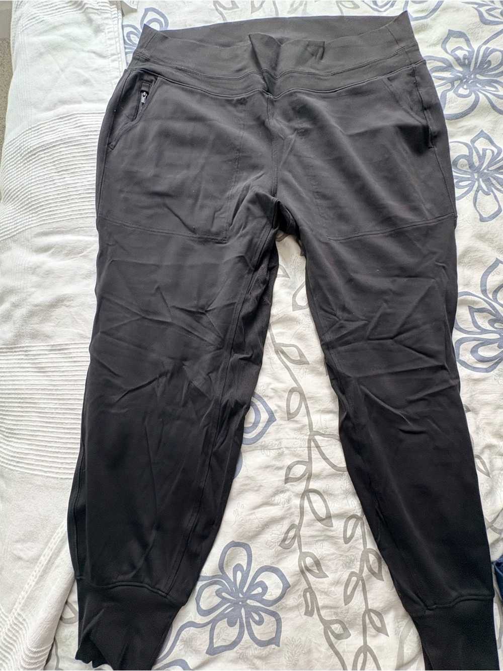 Athleta Black Performance Track Joggers